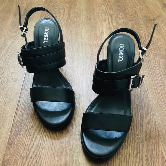 BONGO Chunky Block Heel Sandals - Picture 2 of 8